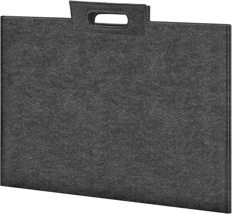 ZKOO Felt Art Portfolio Bag, Large Art Portfolio with Handles, Sturdy Artist Storage Bag for Artwork, Poster, Sketching, and Drawing (24 x 36 inch) - Image 1